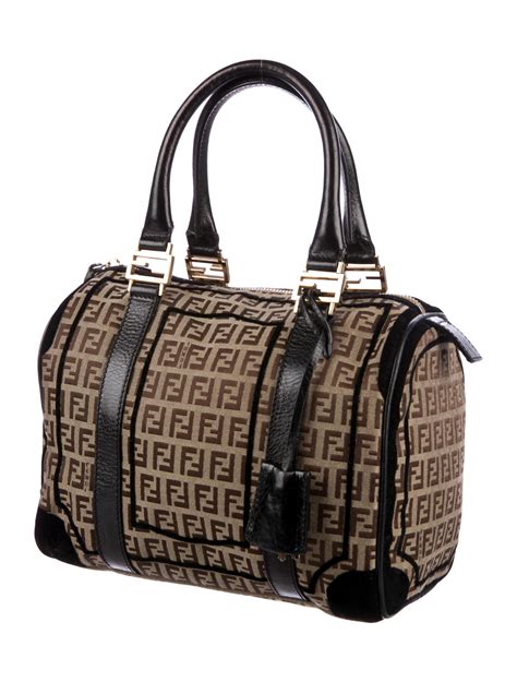 fendi boston bag size|fendi boston bag zucca.